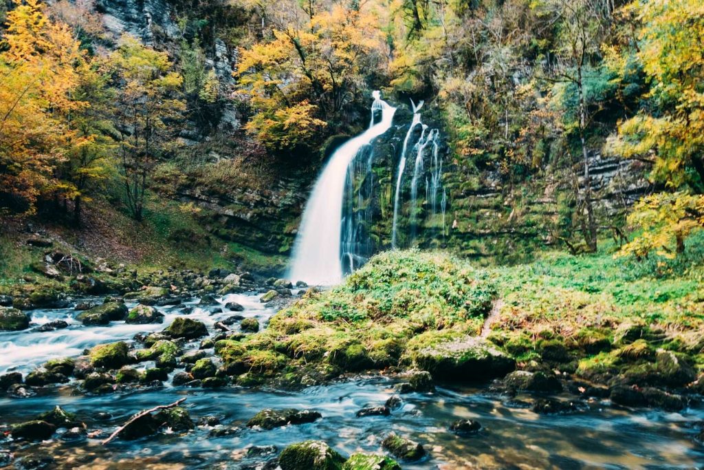 cascade flumen randonnée