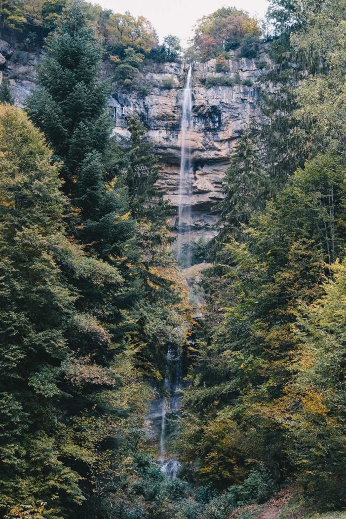 randonnée cascade de la queue de cheval