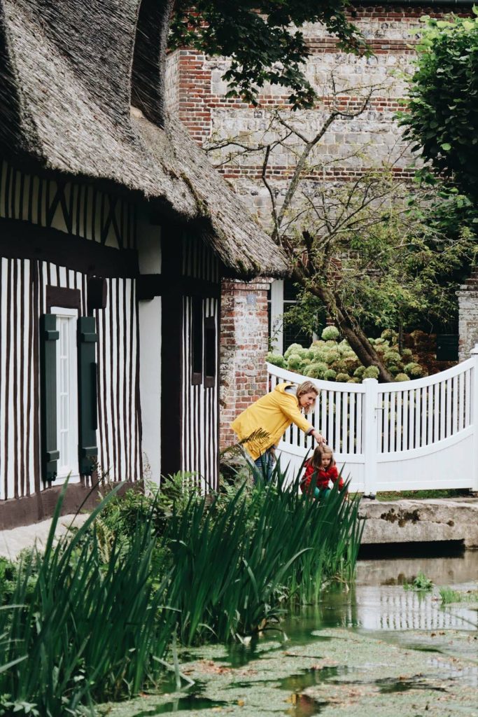 visiter veules les roses