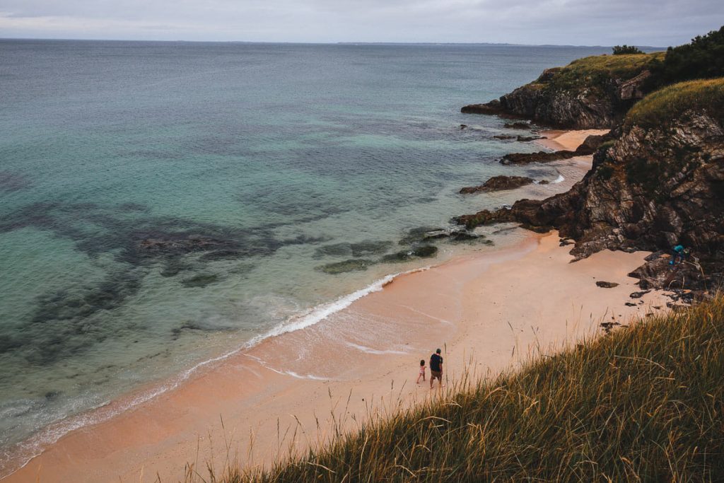 plage belle ile