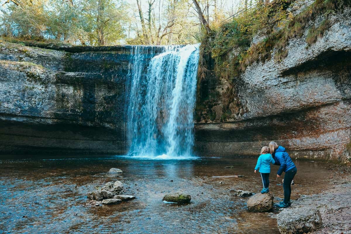 cascade du hérisson