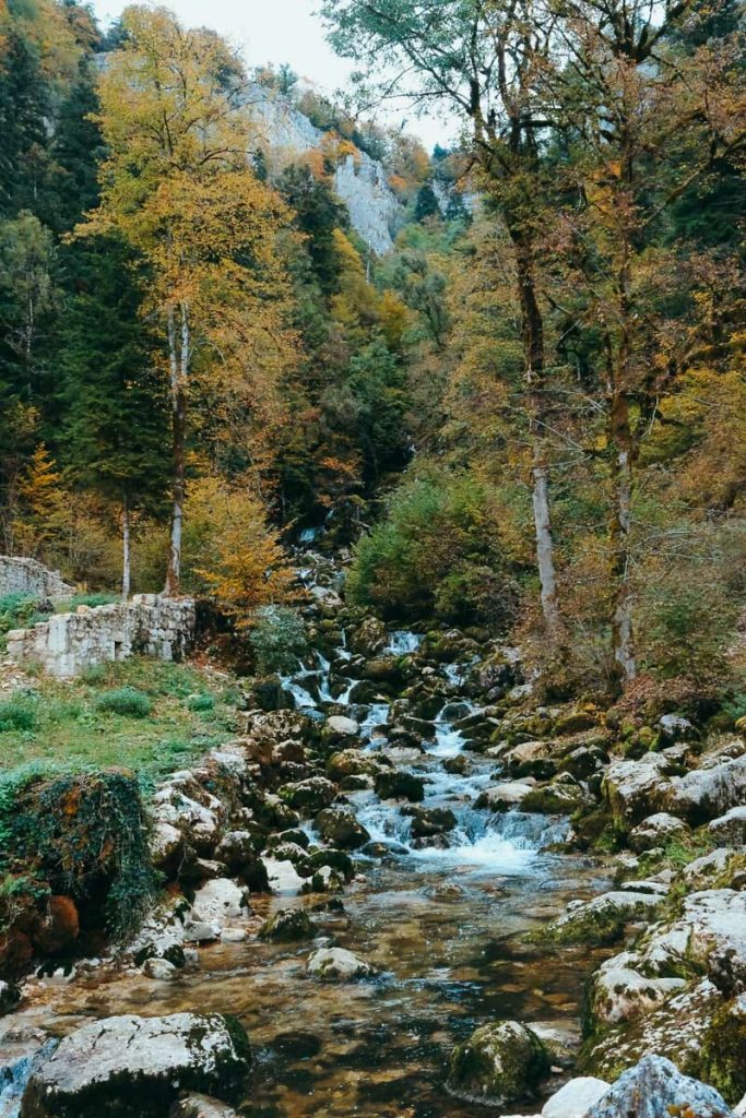 cascade du hérisson