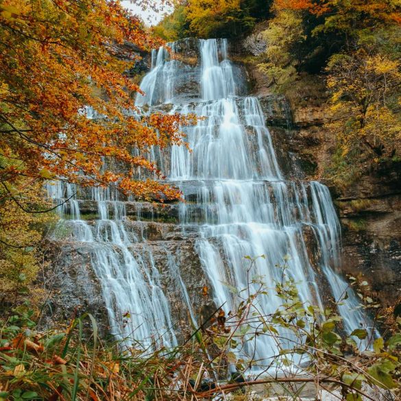 cascade du hérisson