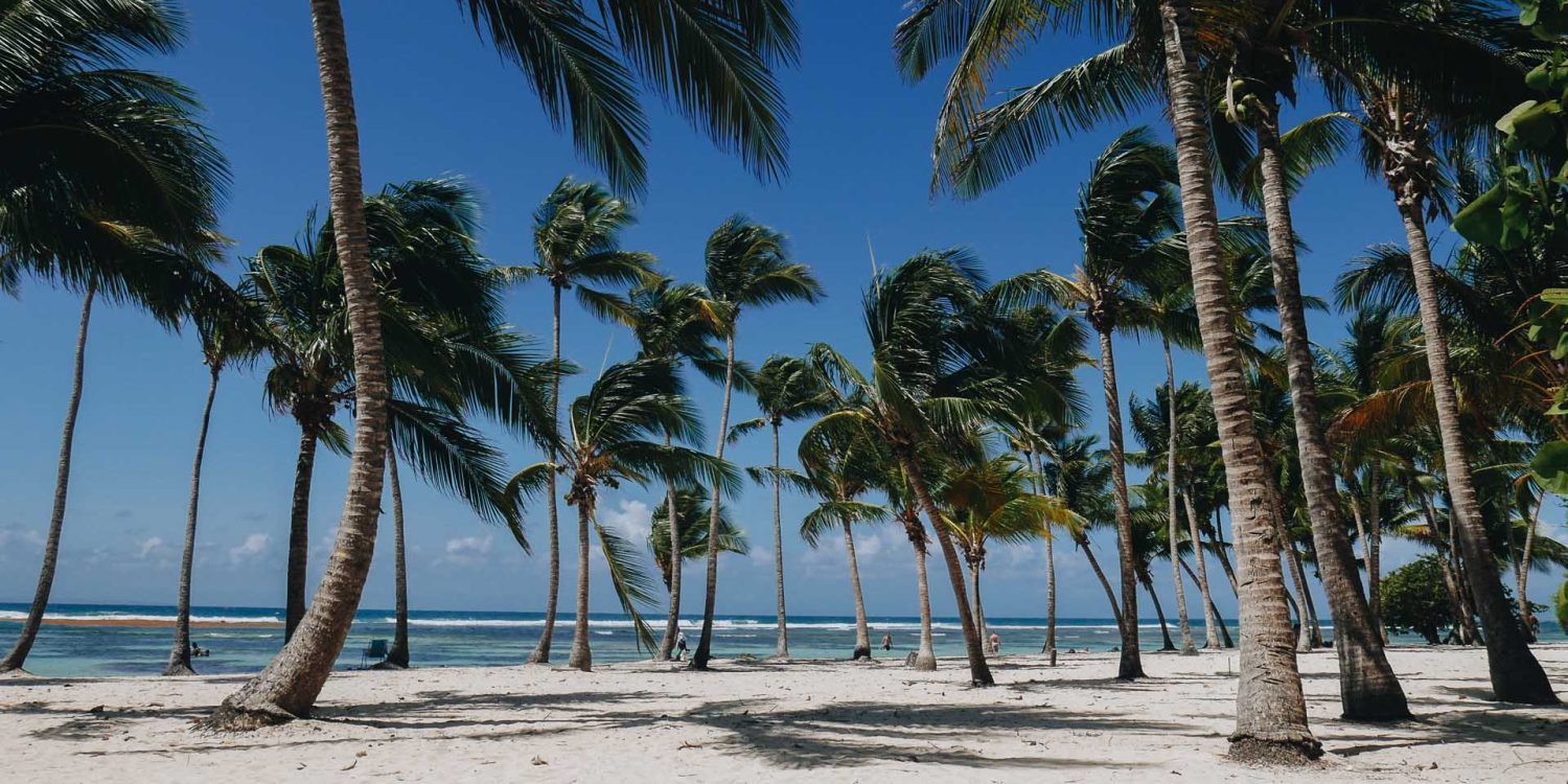 Les plages de Guadeloupe