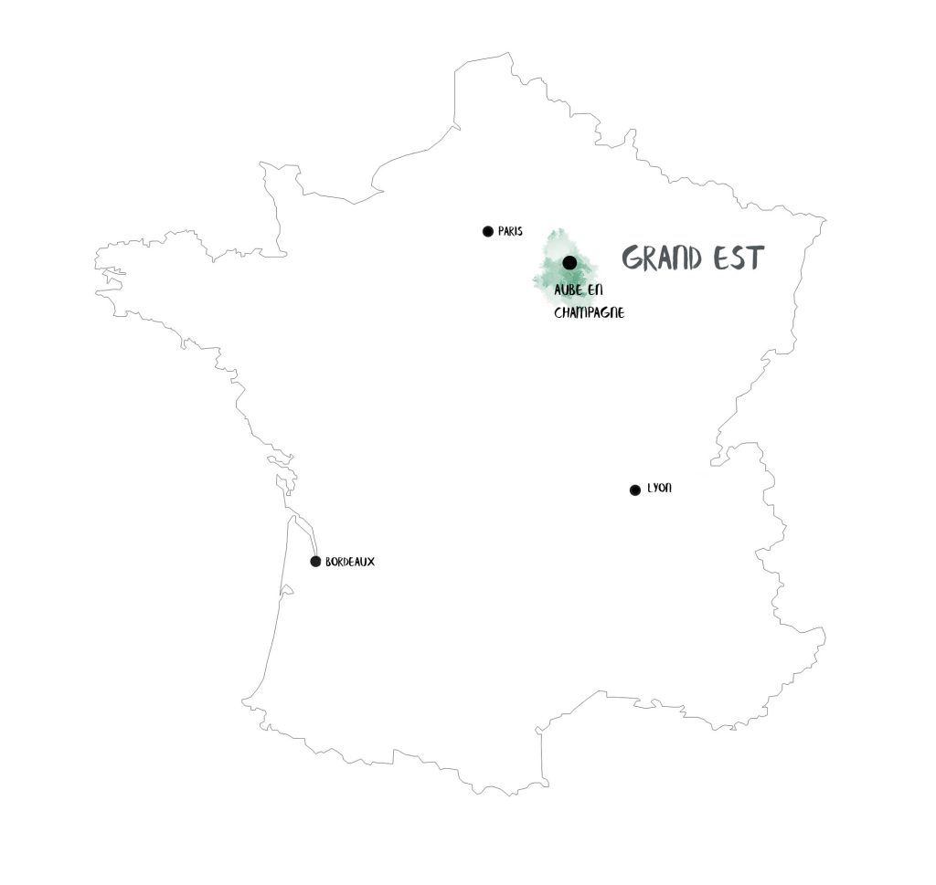 carte aube en champagne