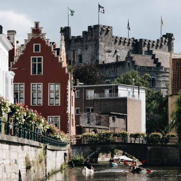 visiter gand en kayak