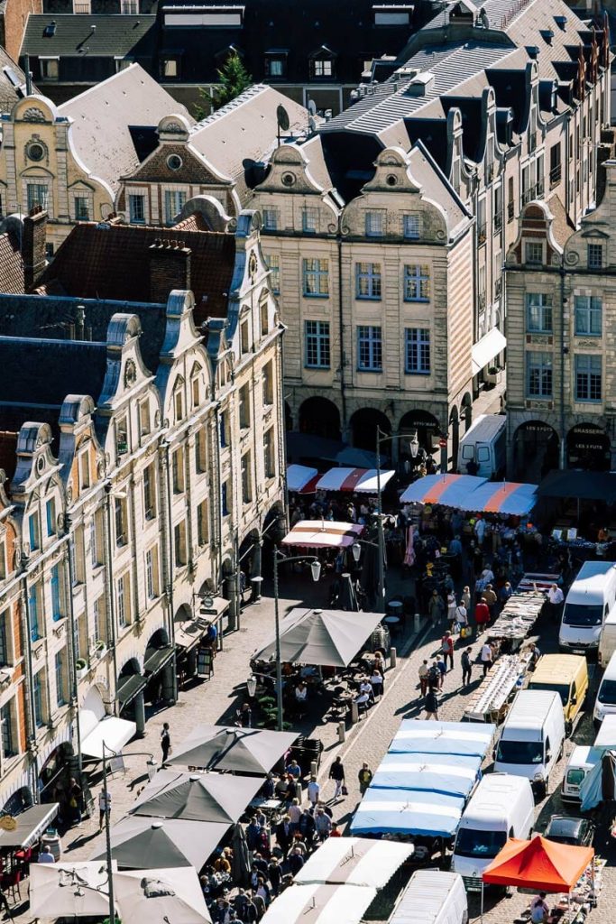 arras grand place marché