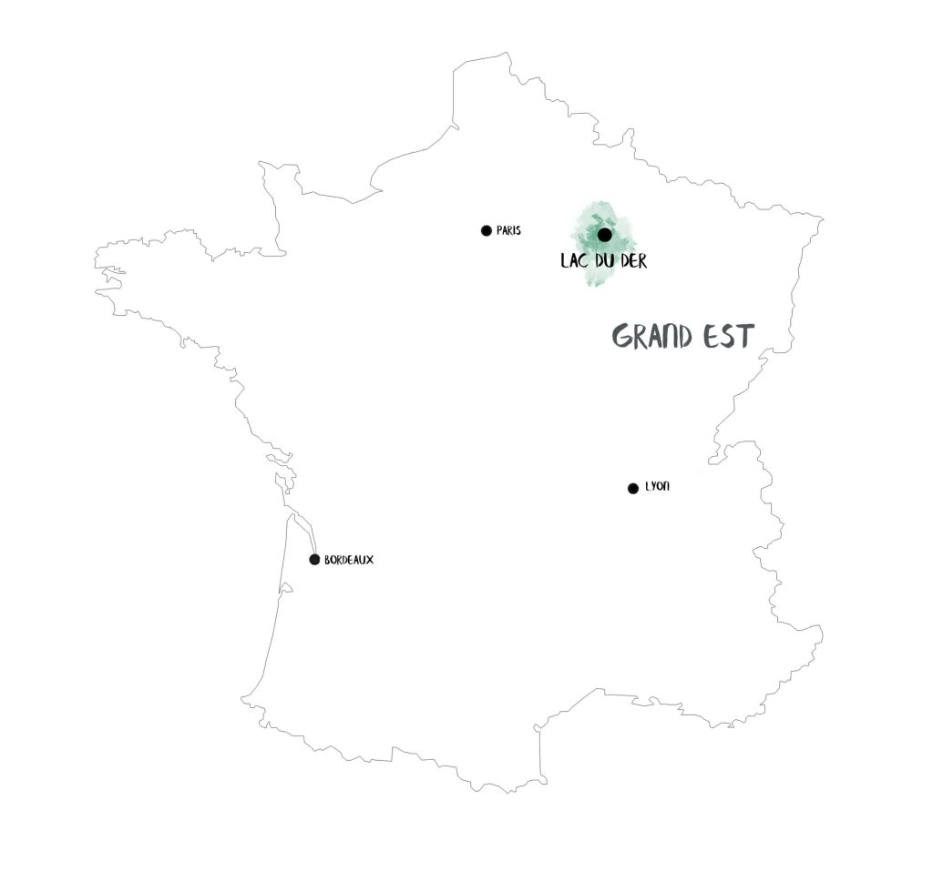 carte lac du der