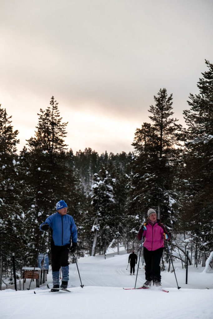 activités laponie ski de fond