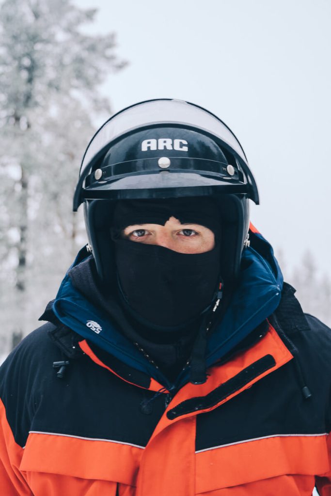 activités laponie motoneige