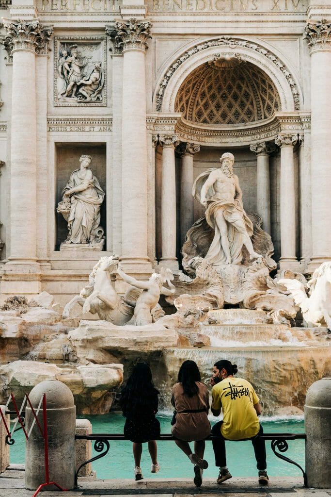 visiter rome fontaine