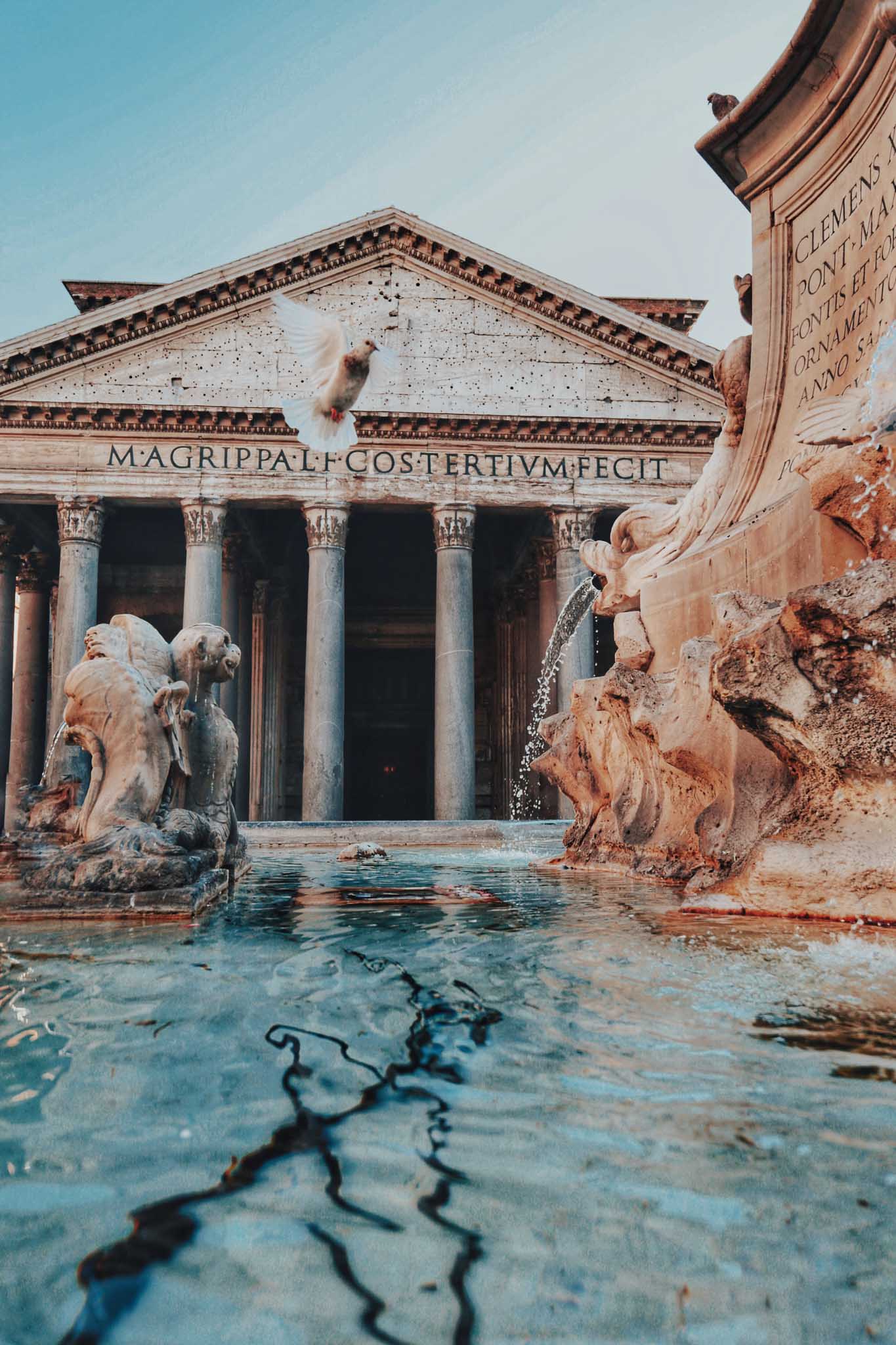 visiter rome fontaine