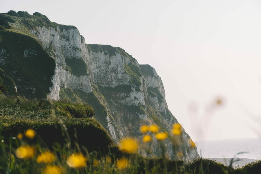 falaise normandie