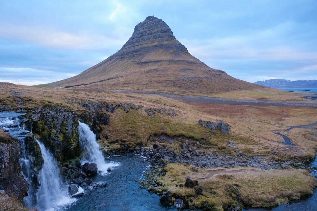 Kirkjufell Islande