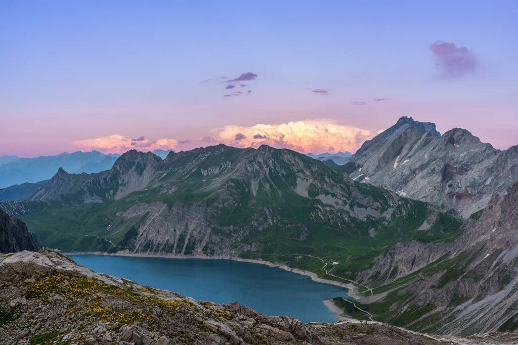 lac lunersee Autriche