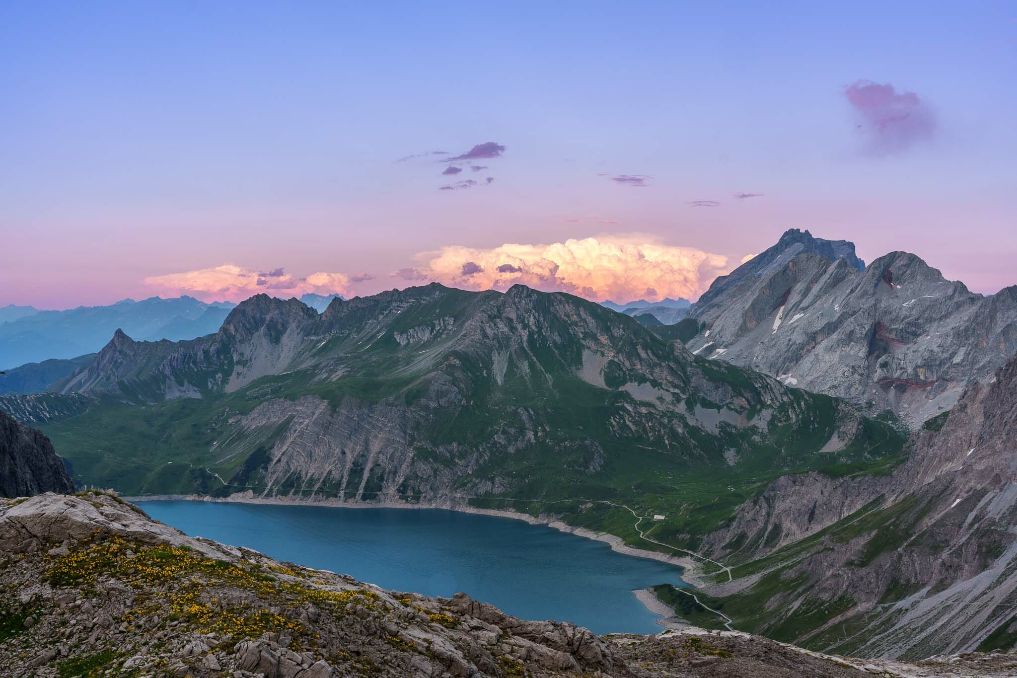 lac lunersee Autriche