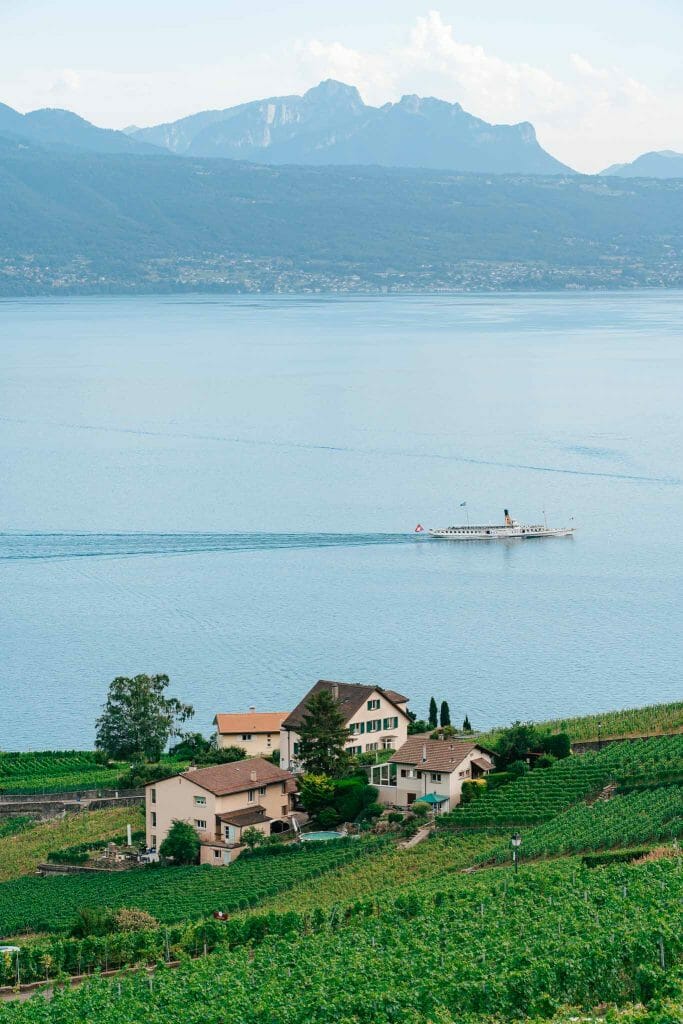 visiter Lausanne vignobles Lavaux
