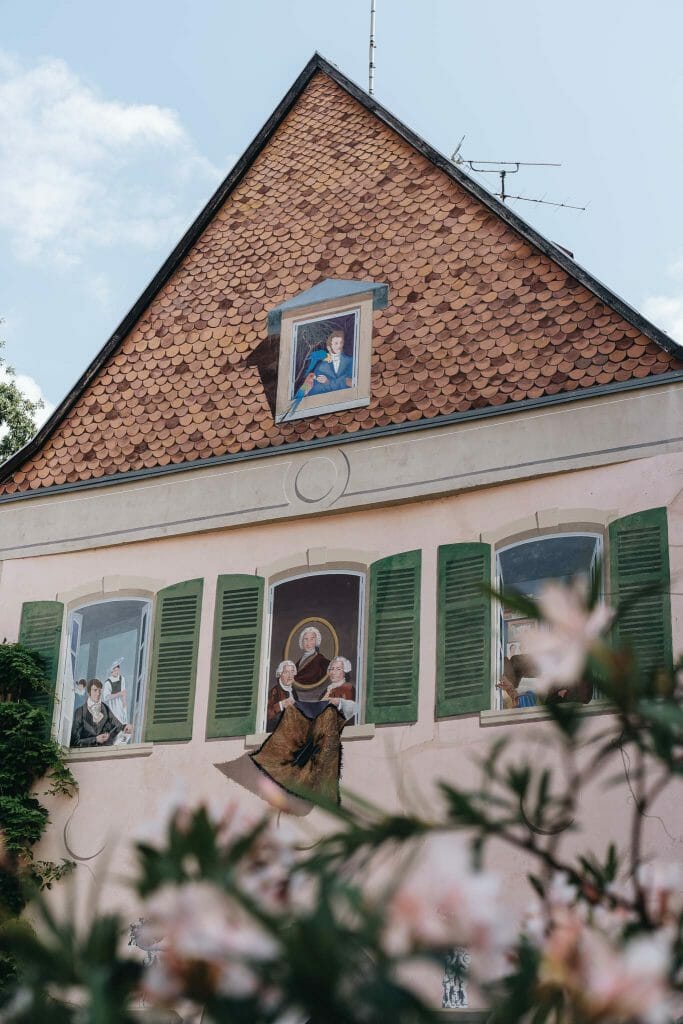 façade trompe l'oeil Mulhouse