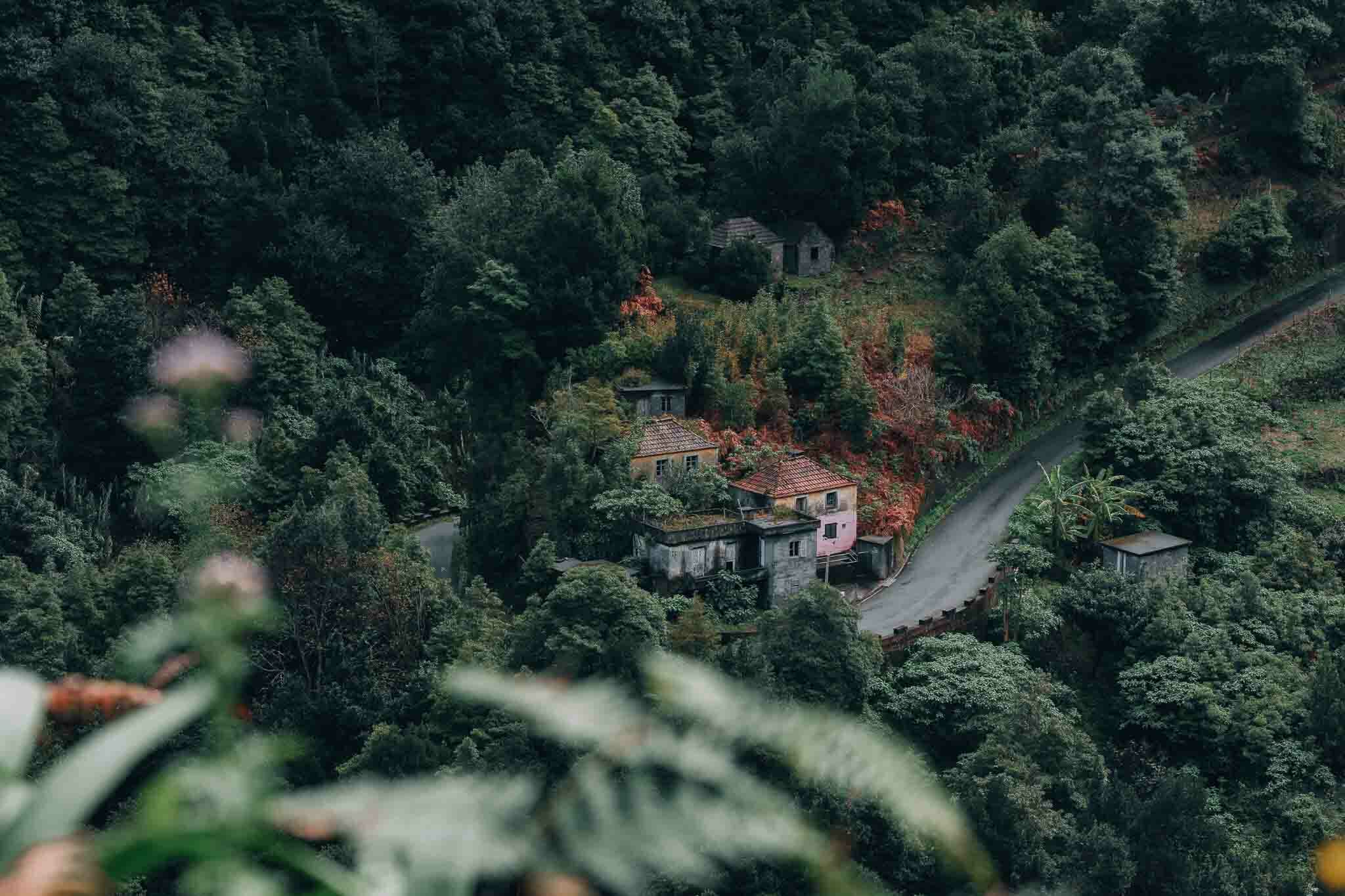 route de montagnes madère