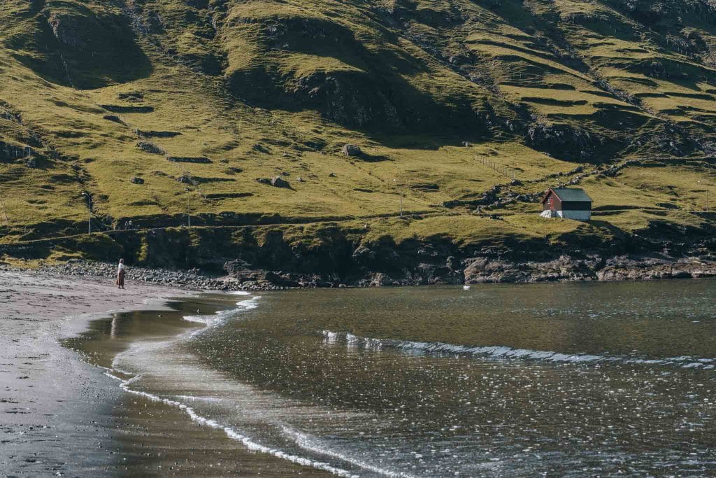 îles Féroé Danemark plage