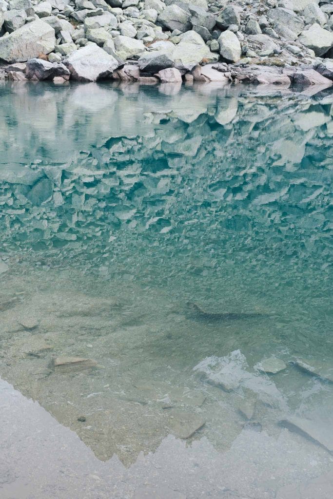 lac bleu chamonix mont blanc