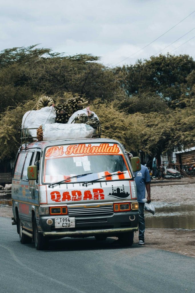 camion nord Tanzanie