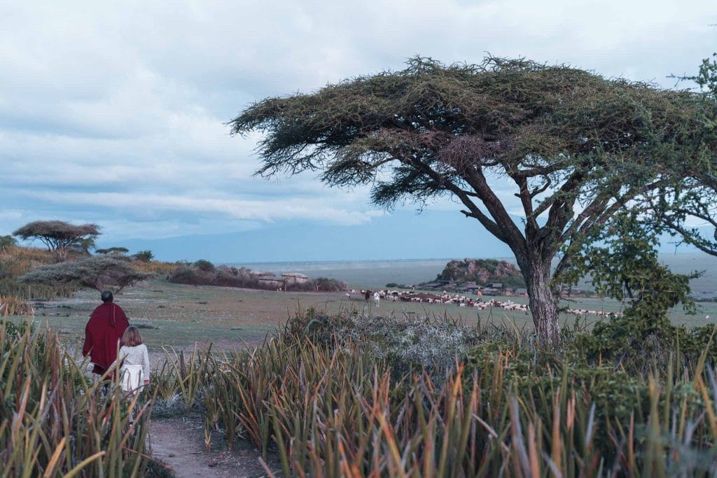 Maasaï cratère Ngorongoro