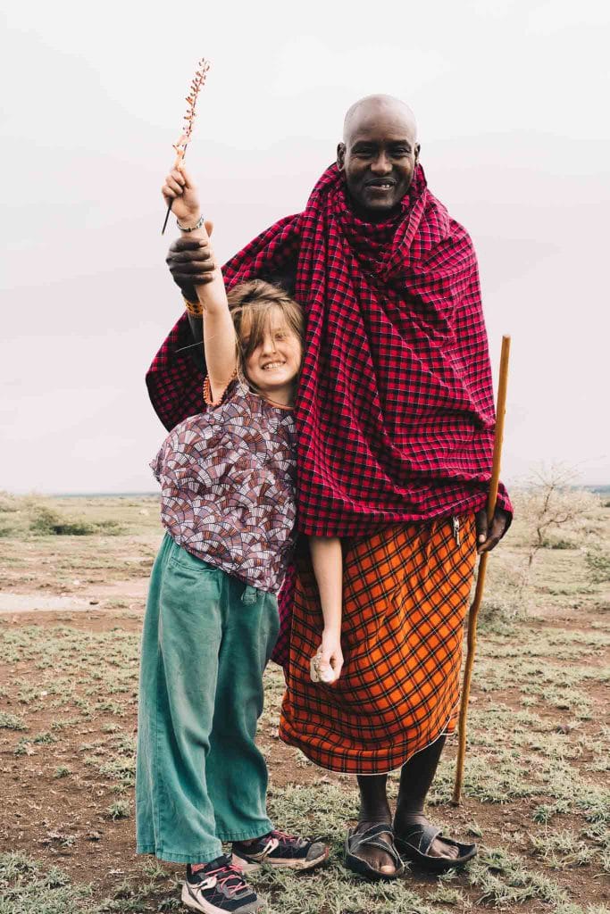 Maasaï cratère Ngorongoro