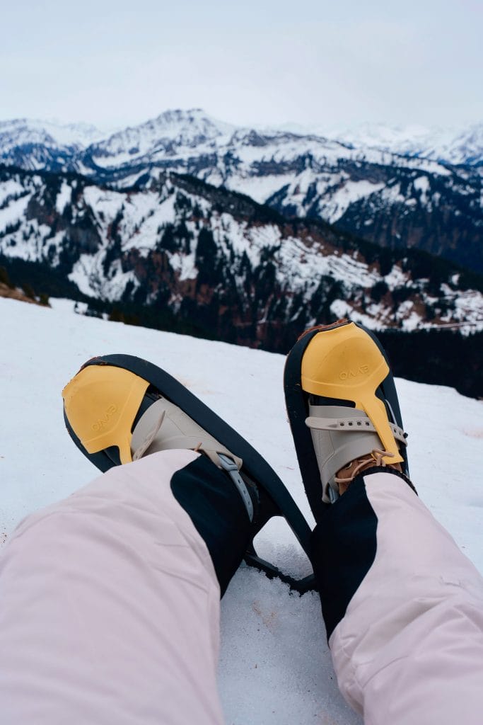 Bregenzerwald Autriche en hiver