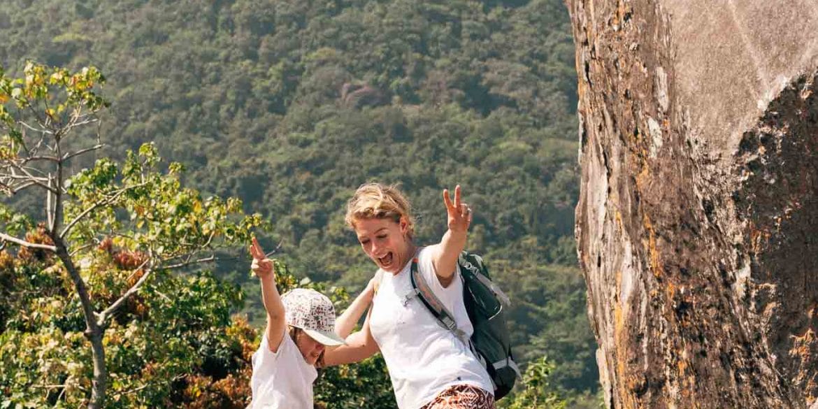 randonnée rocher du lion Sigiriya