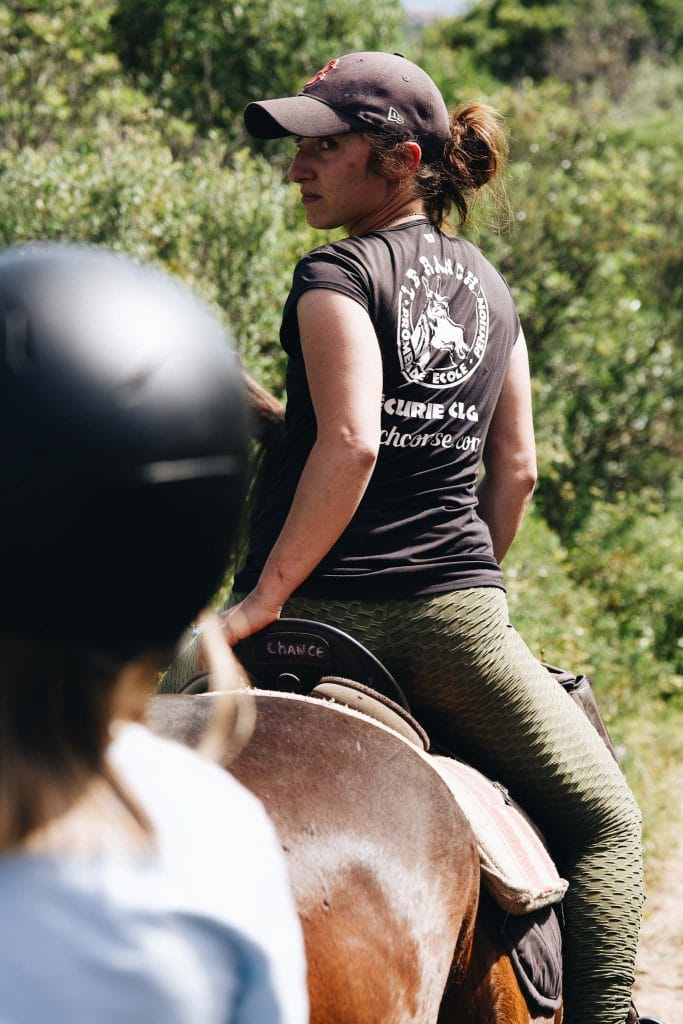 Balade à cheval en corse