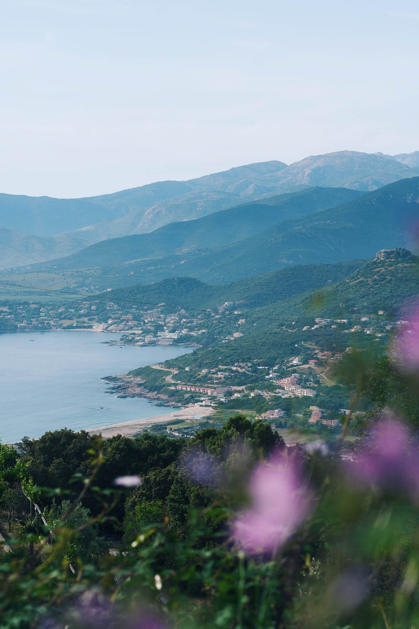 Panorama golfe de Sagone