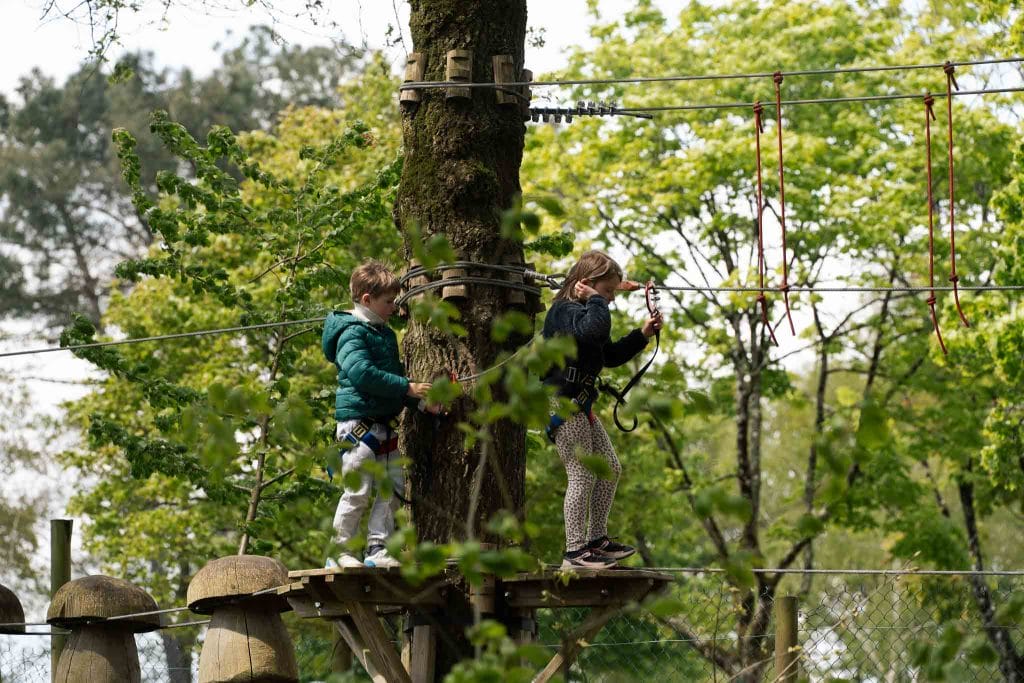 Accrobranche lac de Trémelin