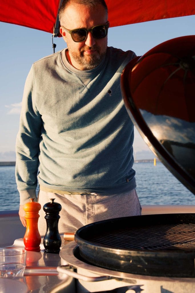Barbecue boat Calvi