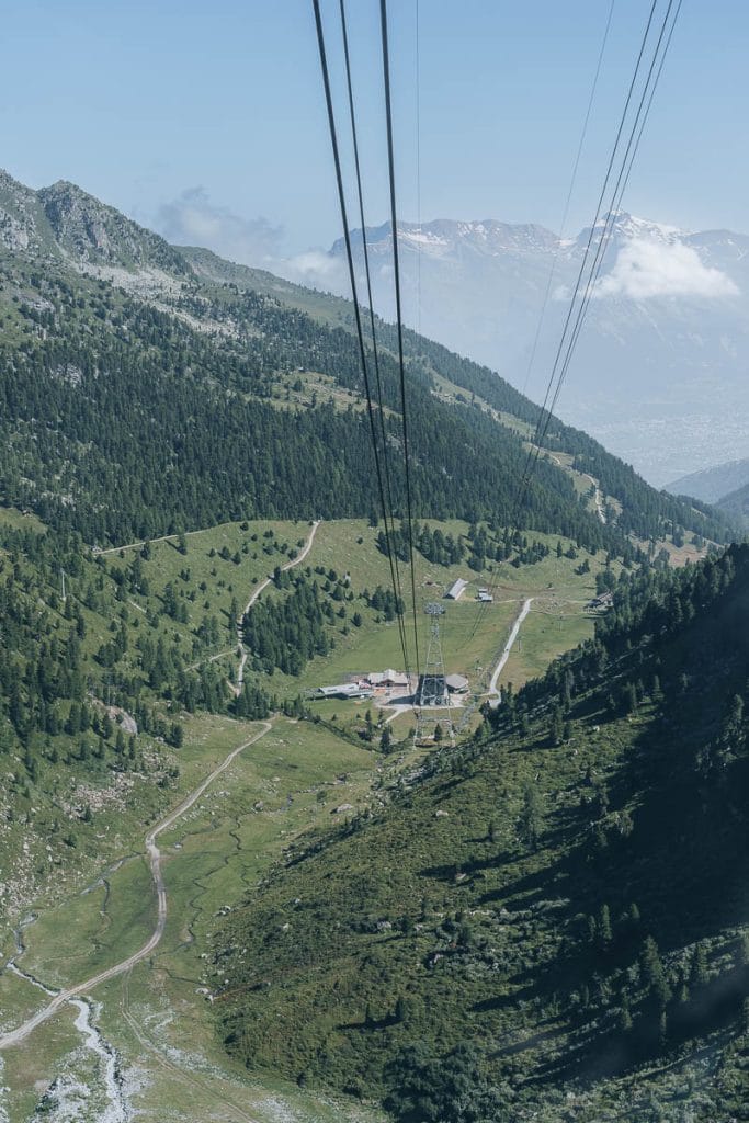 Téléphérique Mont fort