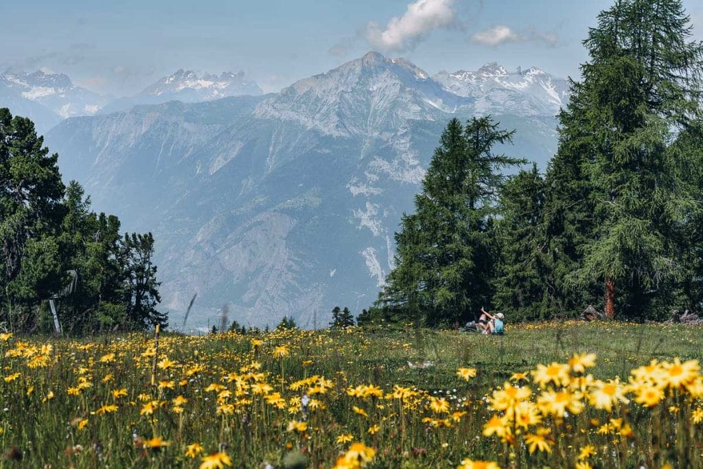 randonnées famille suisse
