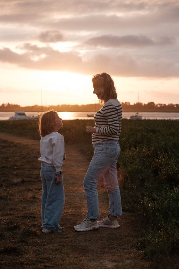 Coucher de soleil Regnéville sur Mer