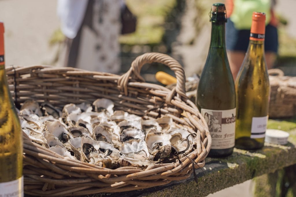 Visite parc à huitres agon coutainville