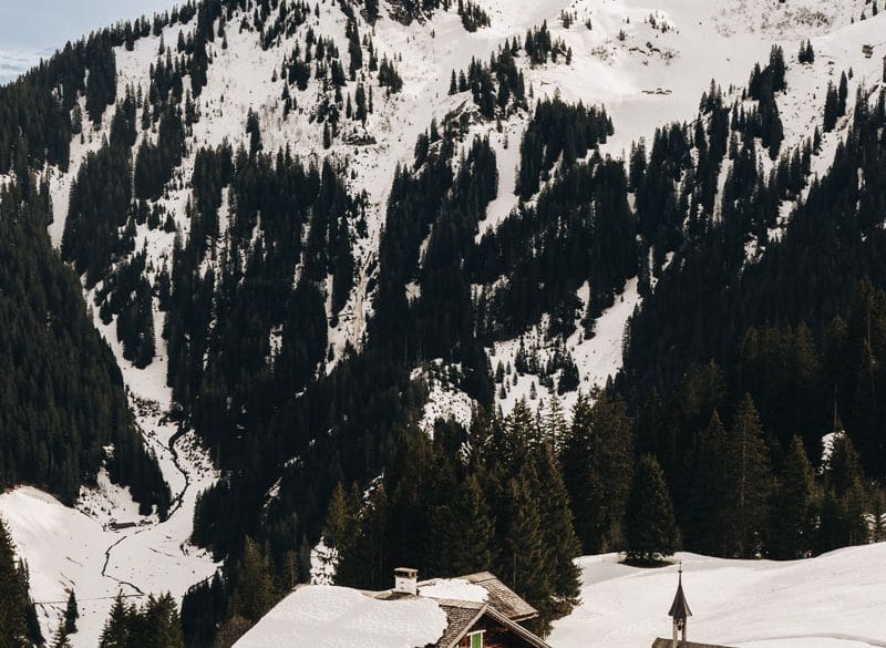Montafon sous la neige