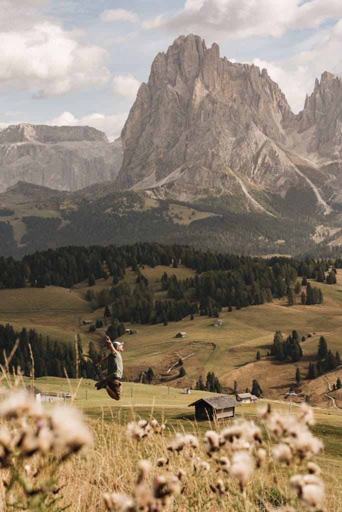 Alpe di Siusi randonnée Dolomites