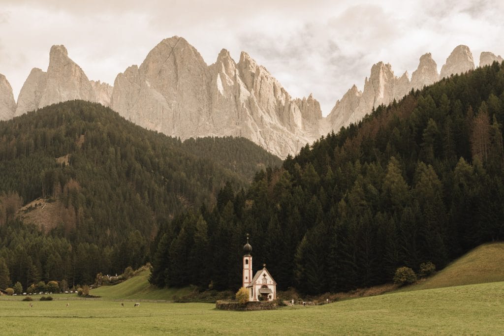 église San Ranui Doliomites