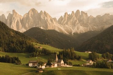 Village de Santa Magdalena Dolomites