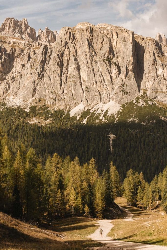 randonnée Cinque Torri Dolomites