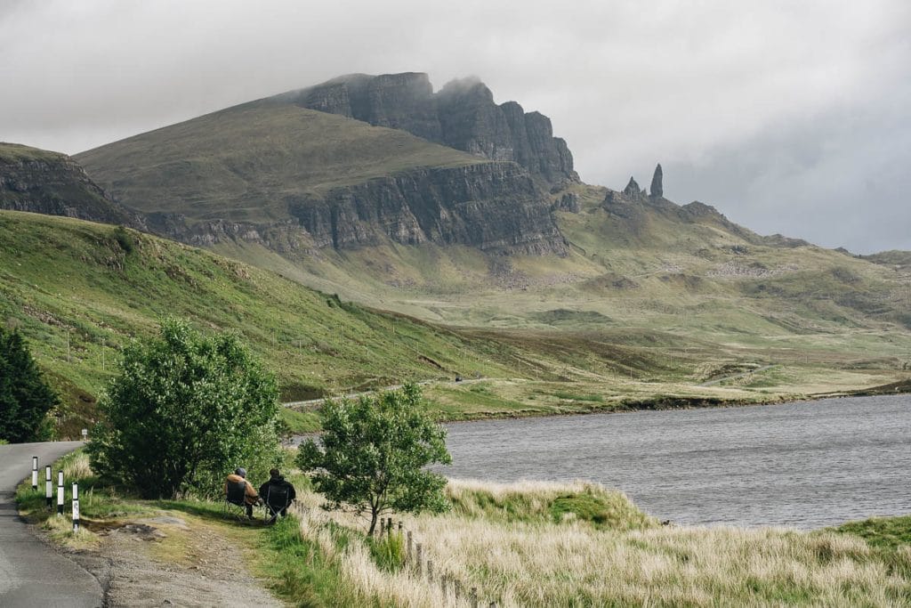 panorama old man storr