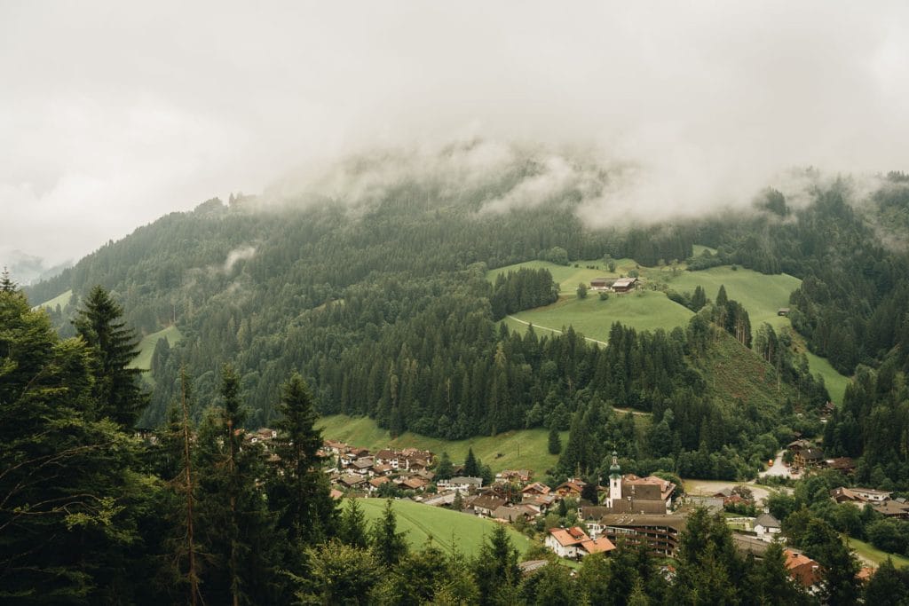 Auffach village Tyrol
