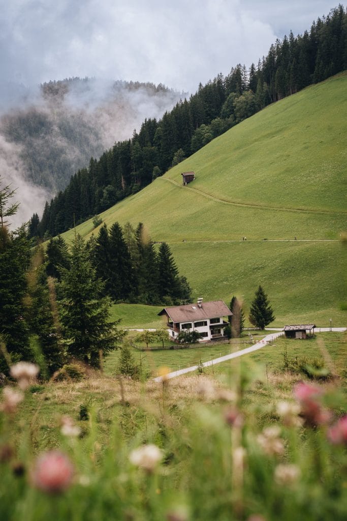 Thierbach beau village Tyrol