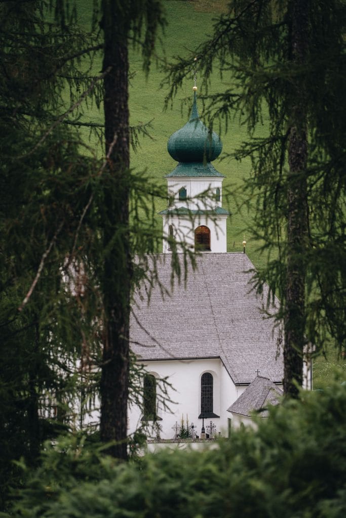clocher de l'église de Thierbach Tyrol