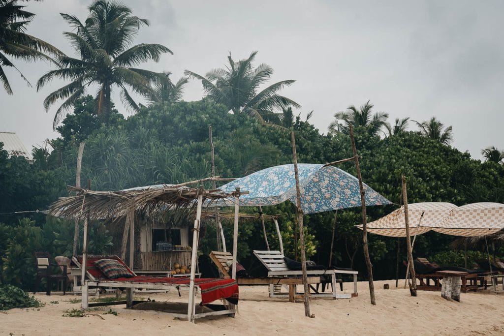 Plage sud Sri Lanka