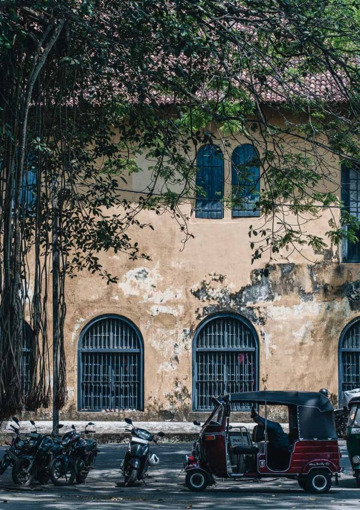 tuk tuk fort de Galle