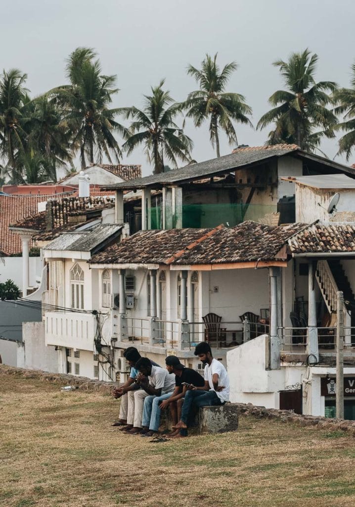 groupe de jeunes hommes Galle